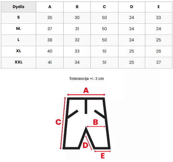Vyriški rusvos spalvos šortai Akel