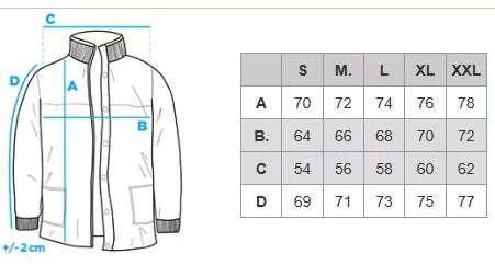 Vyriška tamsiai mėlyna striukė Performance