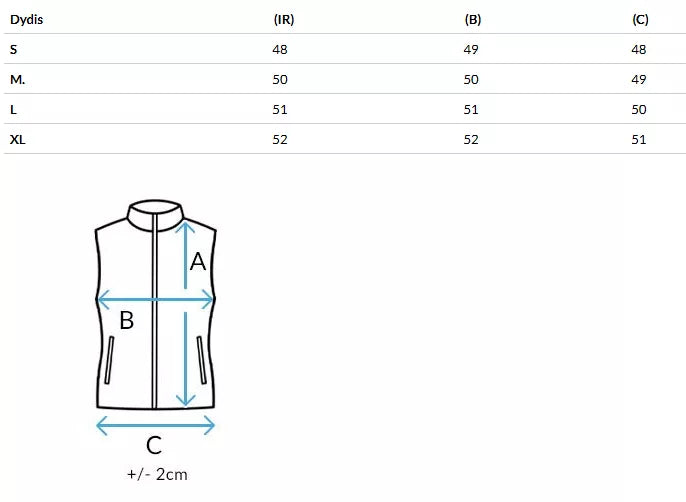 Moteriška juoda liemenė Sedar