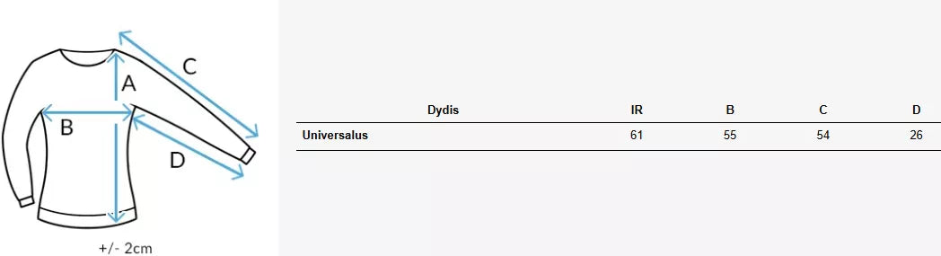 Moteriškas baltos spalvos megztinis Flowers