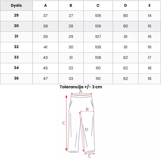 Vyriški juodos spalvos džinsai Apol