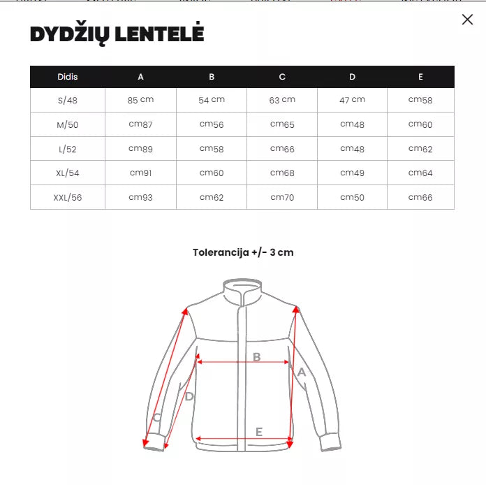 Vyriška juoda dygsniuota striukė Storm