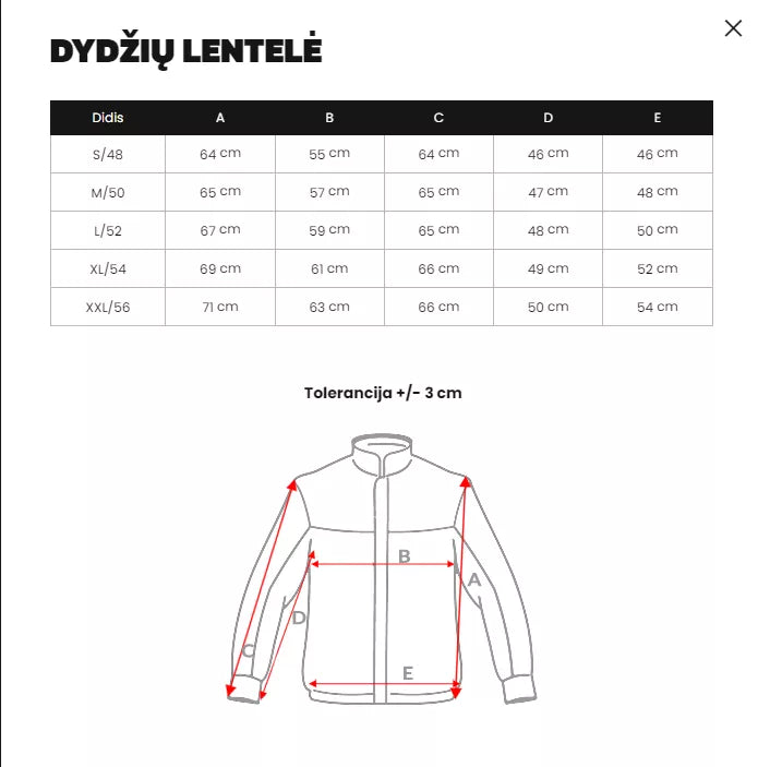 Vyriška tamsiai mėlyna žieminė striukė Rock