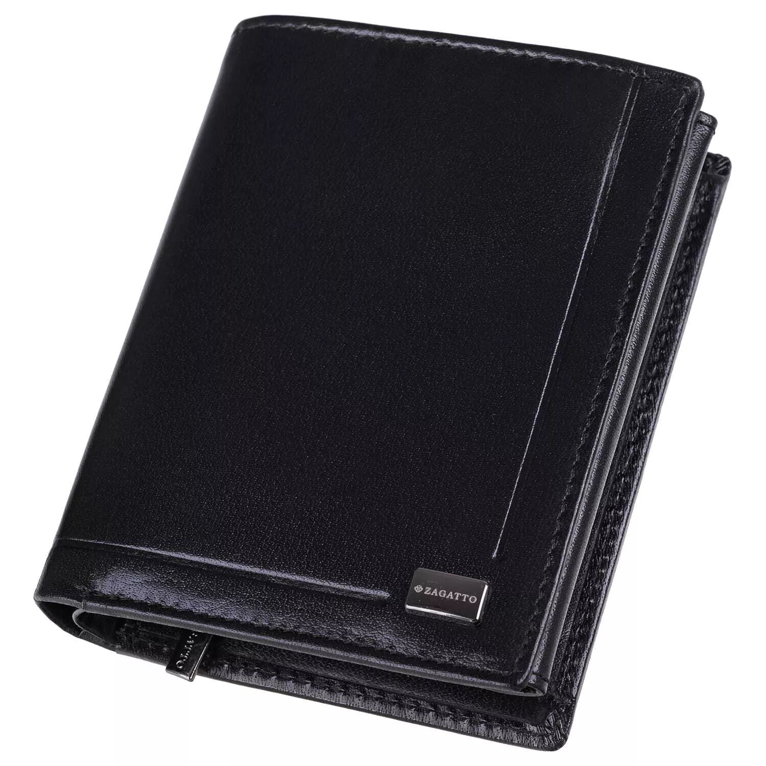 Vyriška piniginė iš natūralios odos Jesse (juoda)