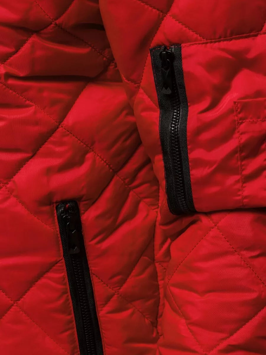 Vyriška raudona striukė Morel