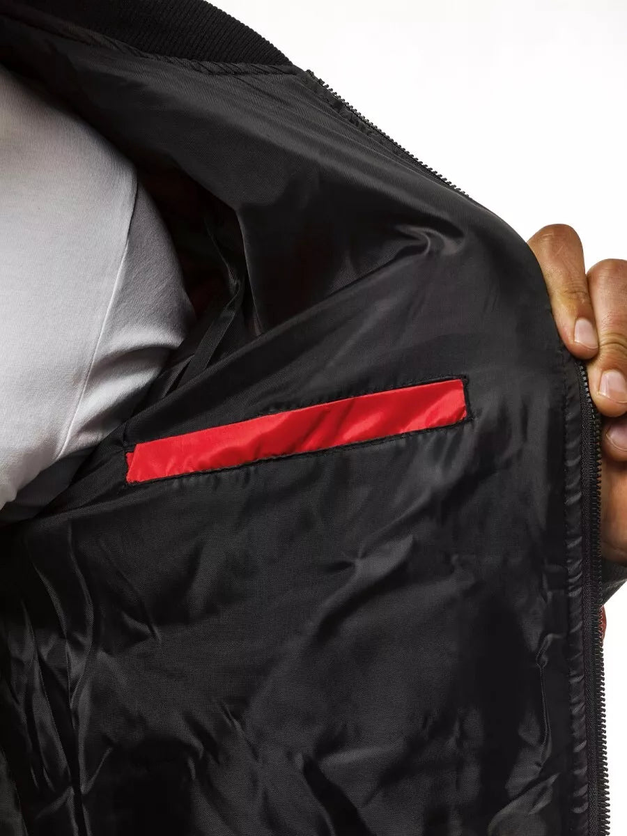 Vyriška raudona striukė Morel