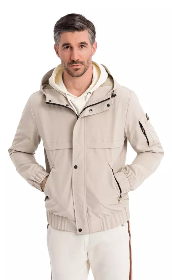 Vyriška rusvos spalvos striukė Eden