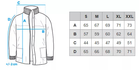 Vyriška tamsiai mėlyna striukė Kenit