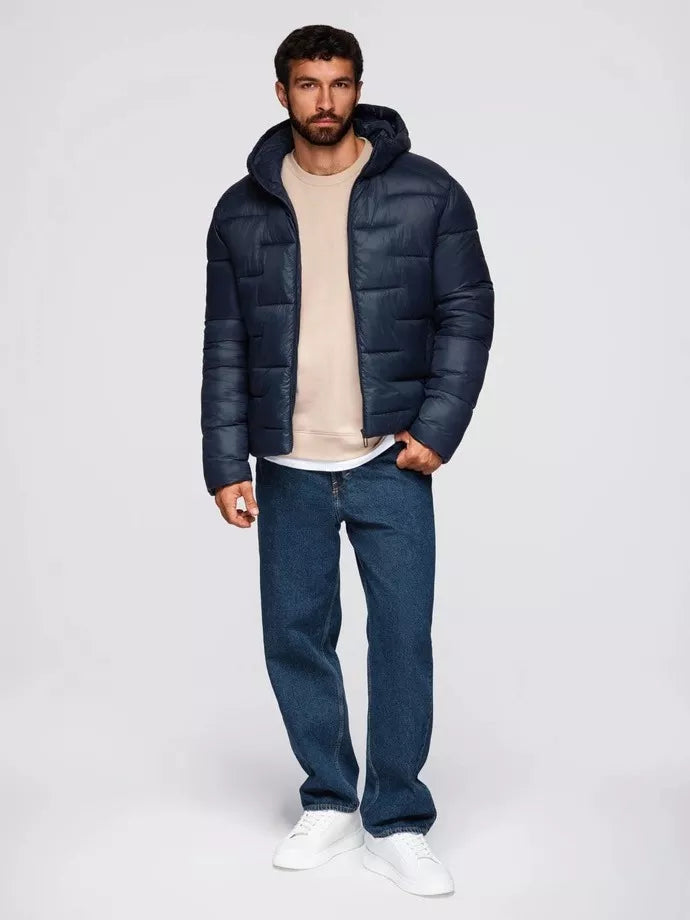 Vyriška tamsiai mėlynos spalvos striukė Norbe