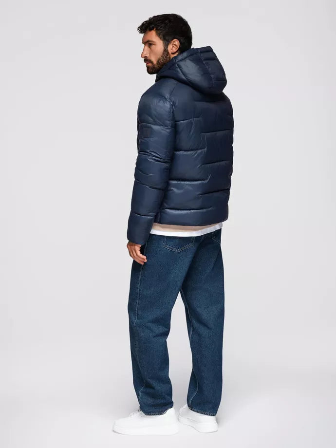 Vyriška tamsiai mėlynos spalvos striukė Norbe