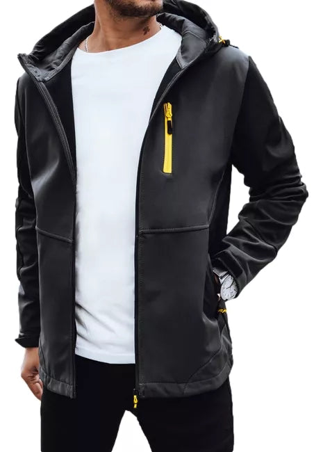 Vyriška tamsiai pilka striukė Walt