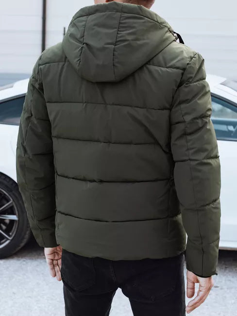 Vyriška žieminė chaki spalvos striukė Nevex