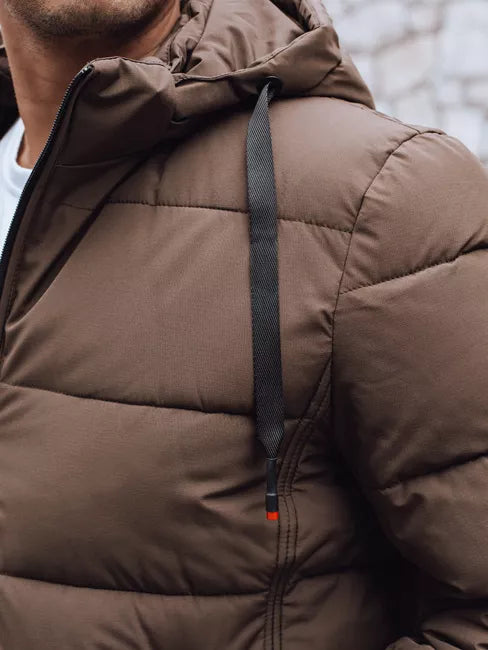 Vyriška žieminė rudos spalvos striukė Nevex