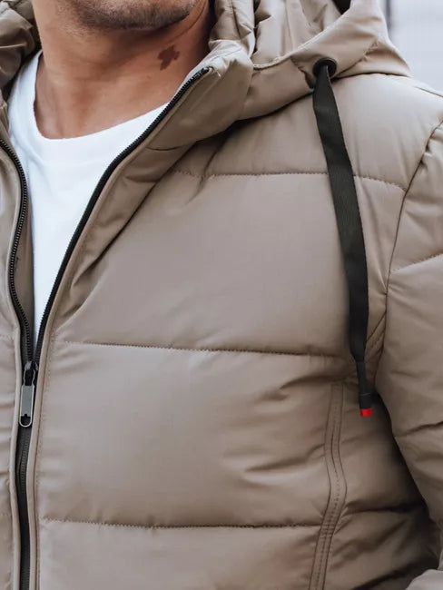 Vyriška žieminė rusvos spalvos striukė Nevex