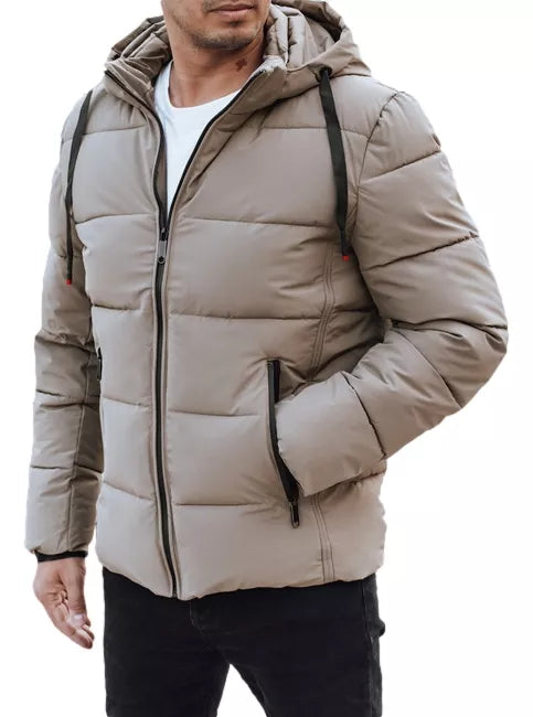 Vyriška žieminė rusvos spalvos striukė Nevex