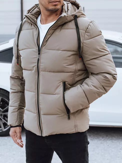 Vyriška žieminė rusvos spalvos striukė Nevex