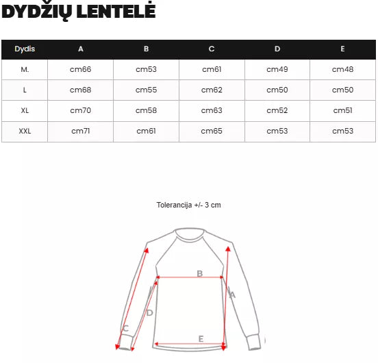 Vyriškas juodas džemperis be gobtuvu Crew
