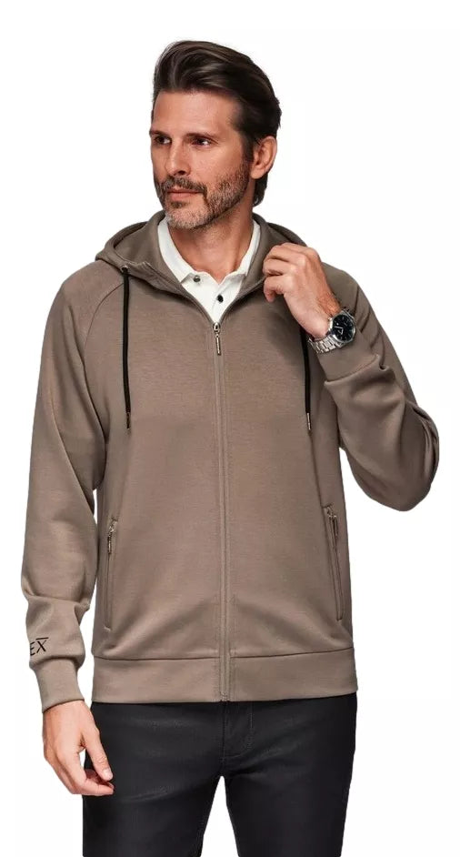 Vyriškas rudas džemperis Dony