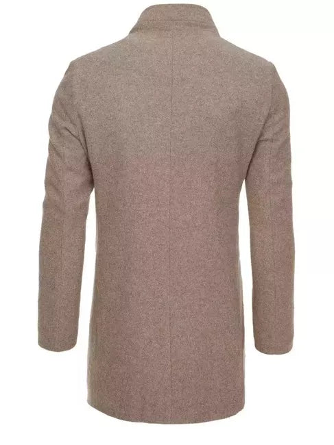 Vyriškas rudas paltas