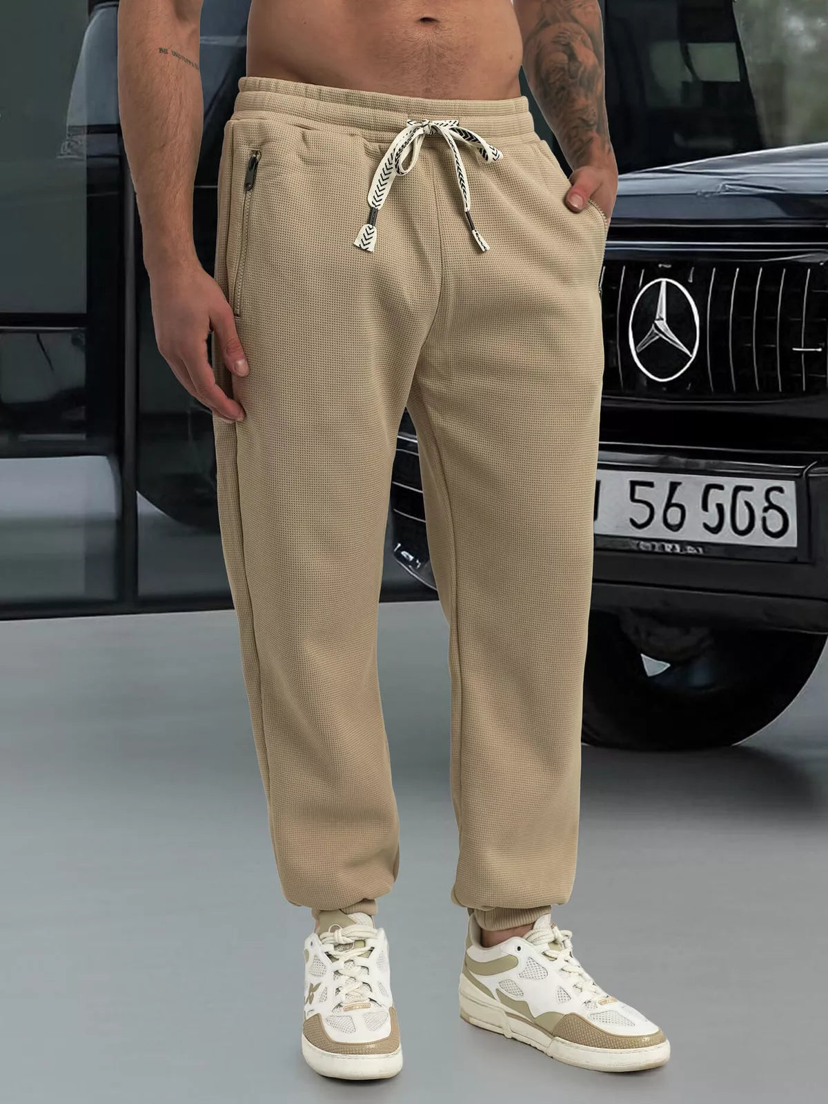 Vyriškas rusvas komplektas Ulan