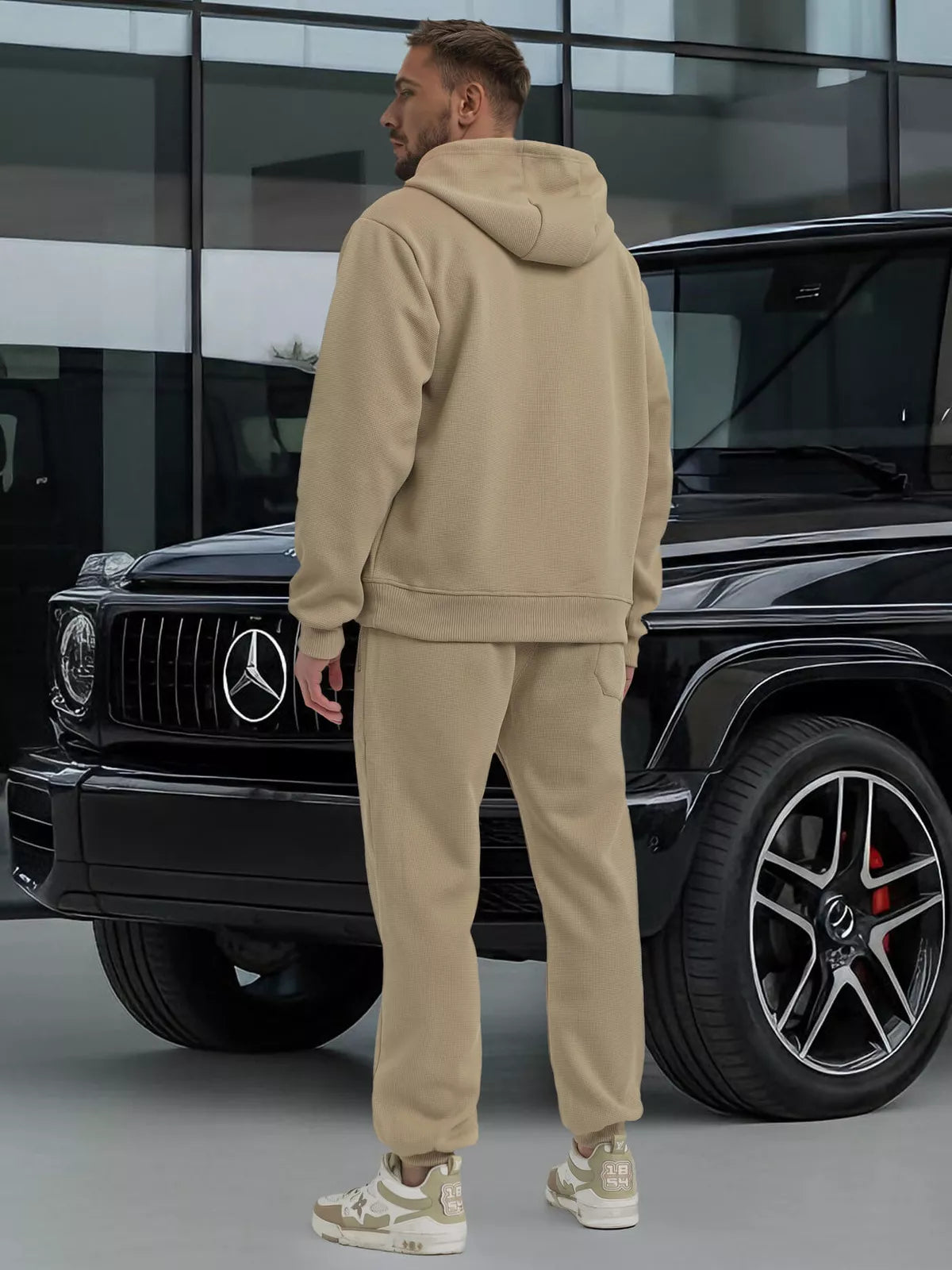 Vyriškas rusvas komplektas Ulan