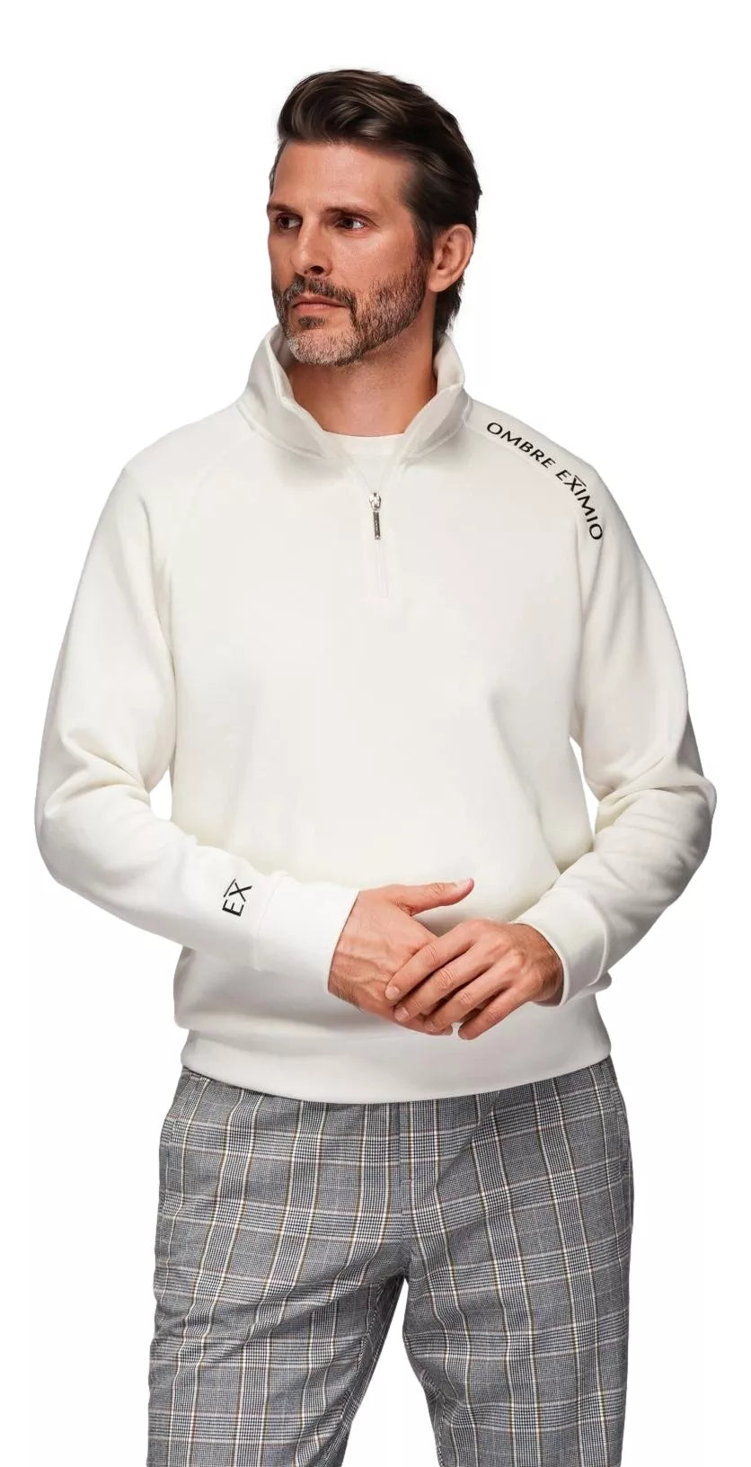 Vyriškas rusvas megztinis Exim