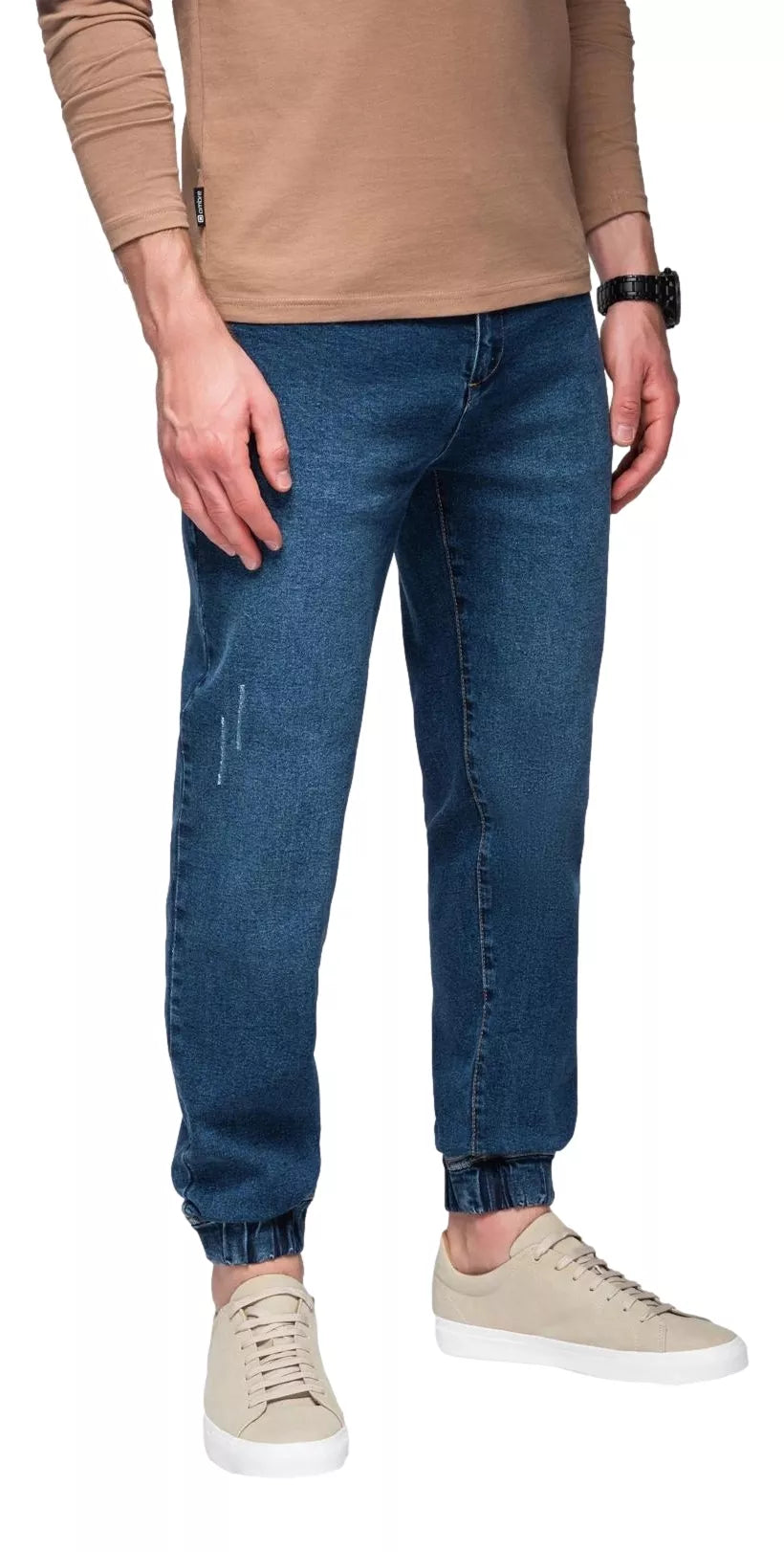 Vyriški tamsiai mėlyni džinsai Kone