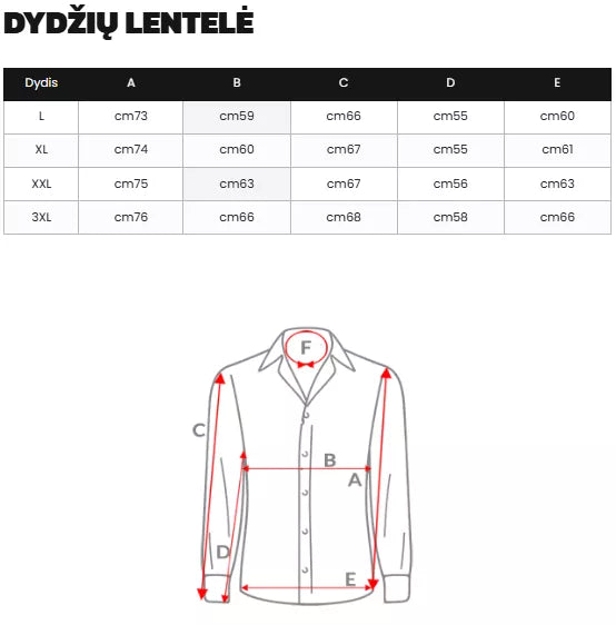 Vyriški tamsiai mėlyni-rudi languoti marškiniai Marino