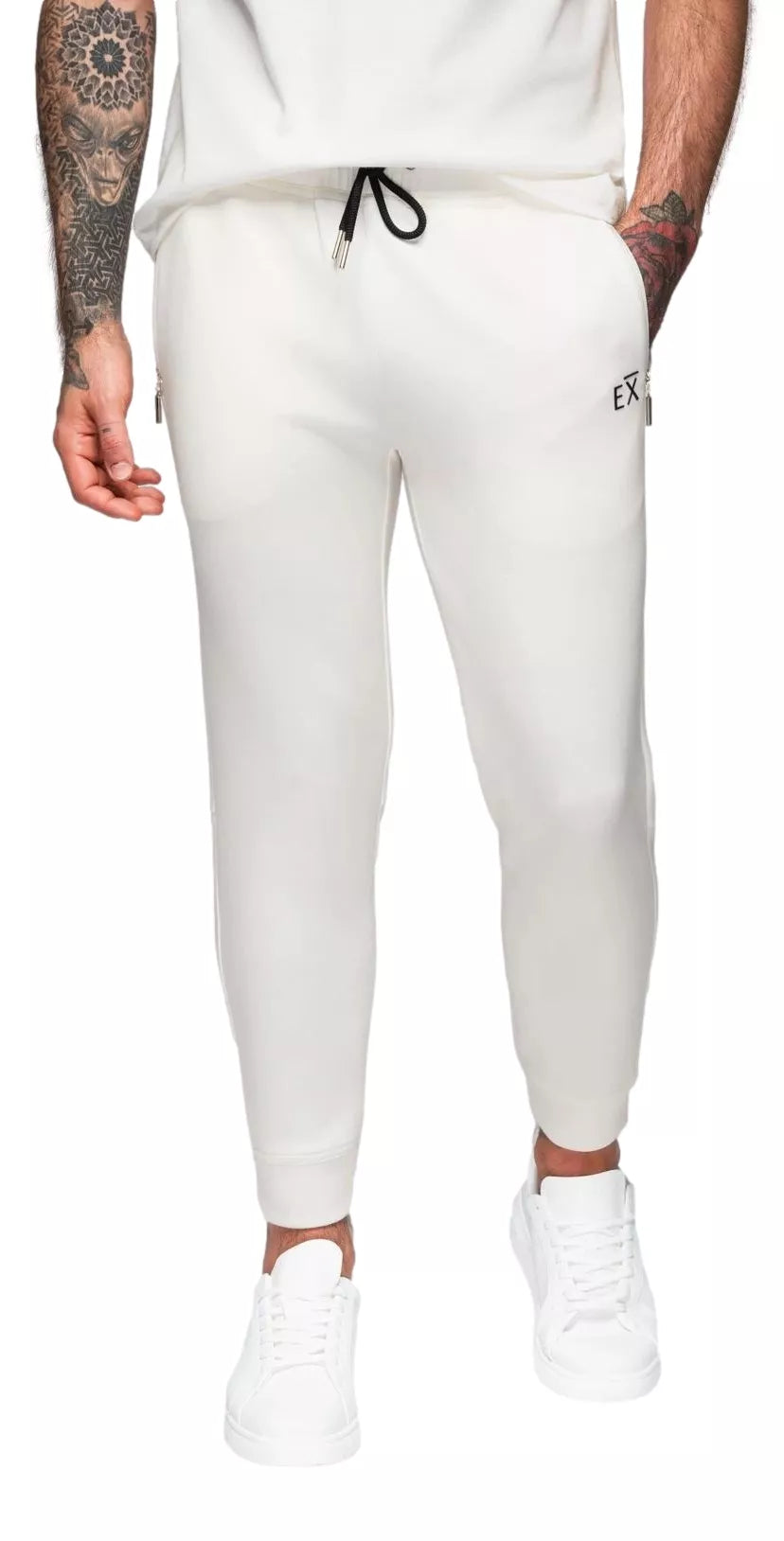 Vyriškos baltos spalvos laisvalaikio kelnės Imek