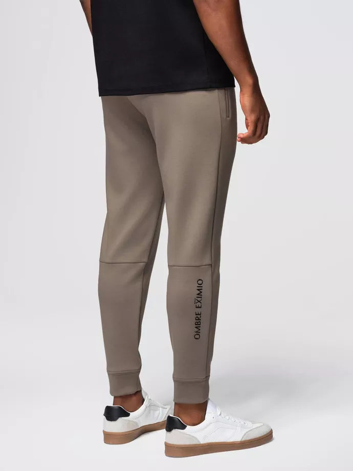 Vyriškos rusvos spalvos laisvalaikio kelnės Imek