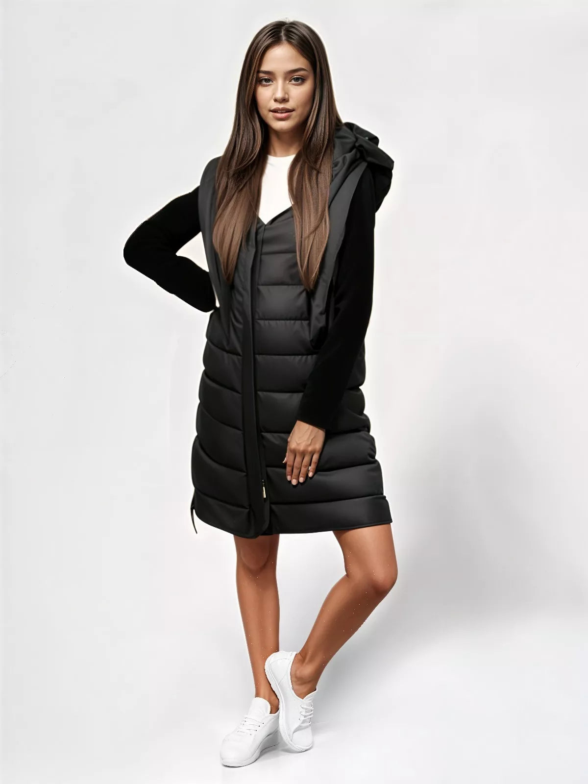 Moteriška juoda liemenė Edit