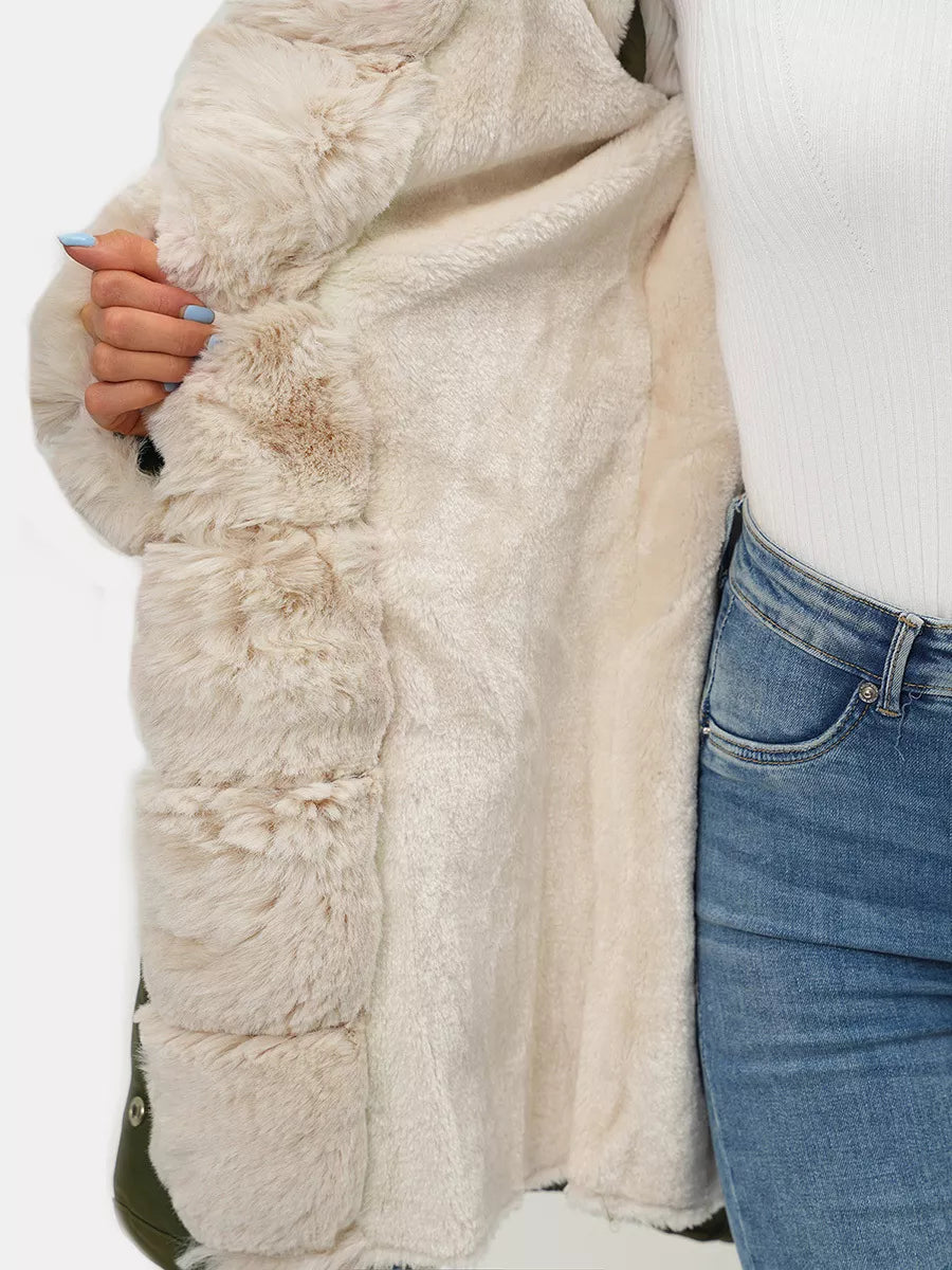 Žalia moteriška striukė Moly