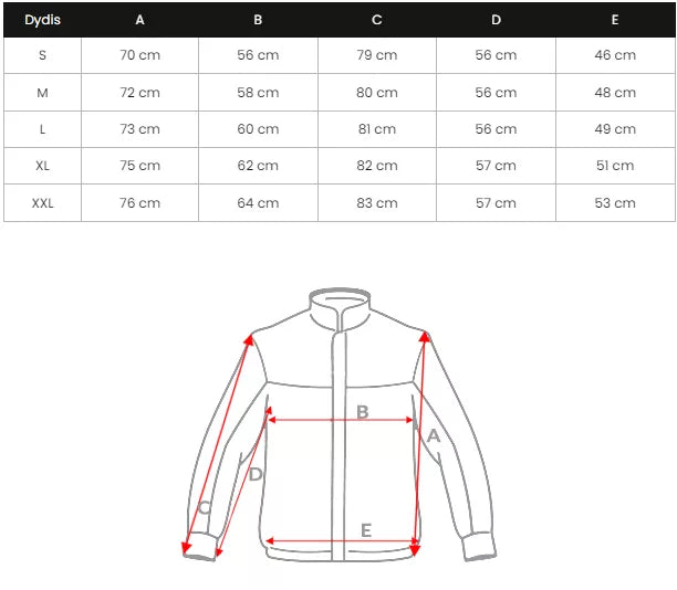 Žieminė raudona vyriška striukė Vitor