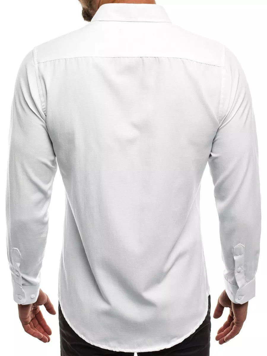 Baltos spalvos marškiniai Intense