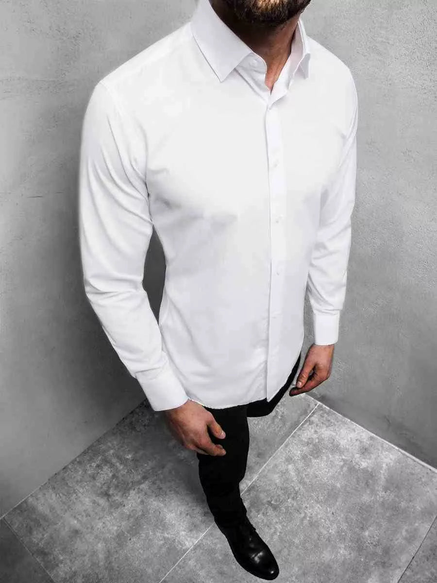 Baltos spalvos marškiniai Intense