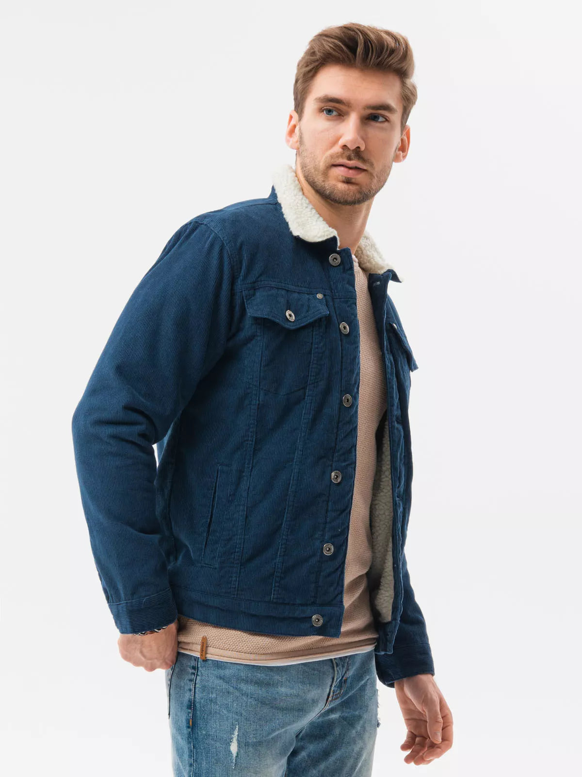 Mėlynos spalvos striukė Kensi