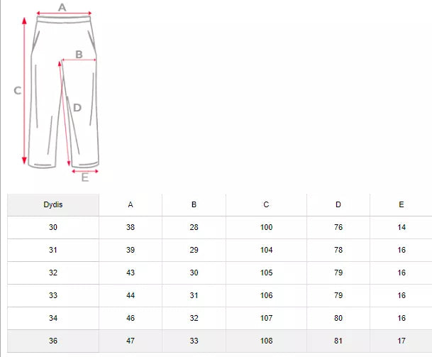Juodos vyriškos kelnės Polo