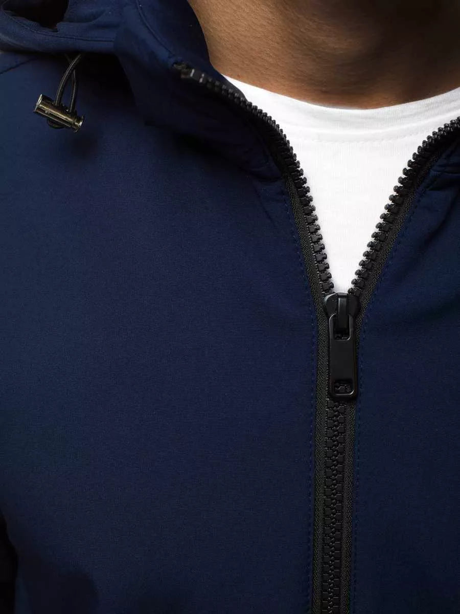 Tamsiai mėlyna vyriška striukė Gigor