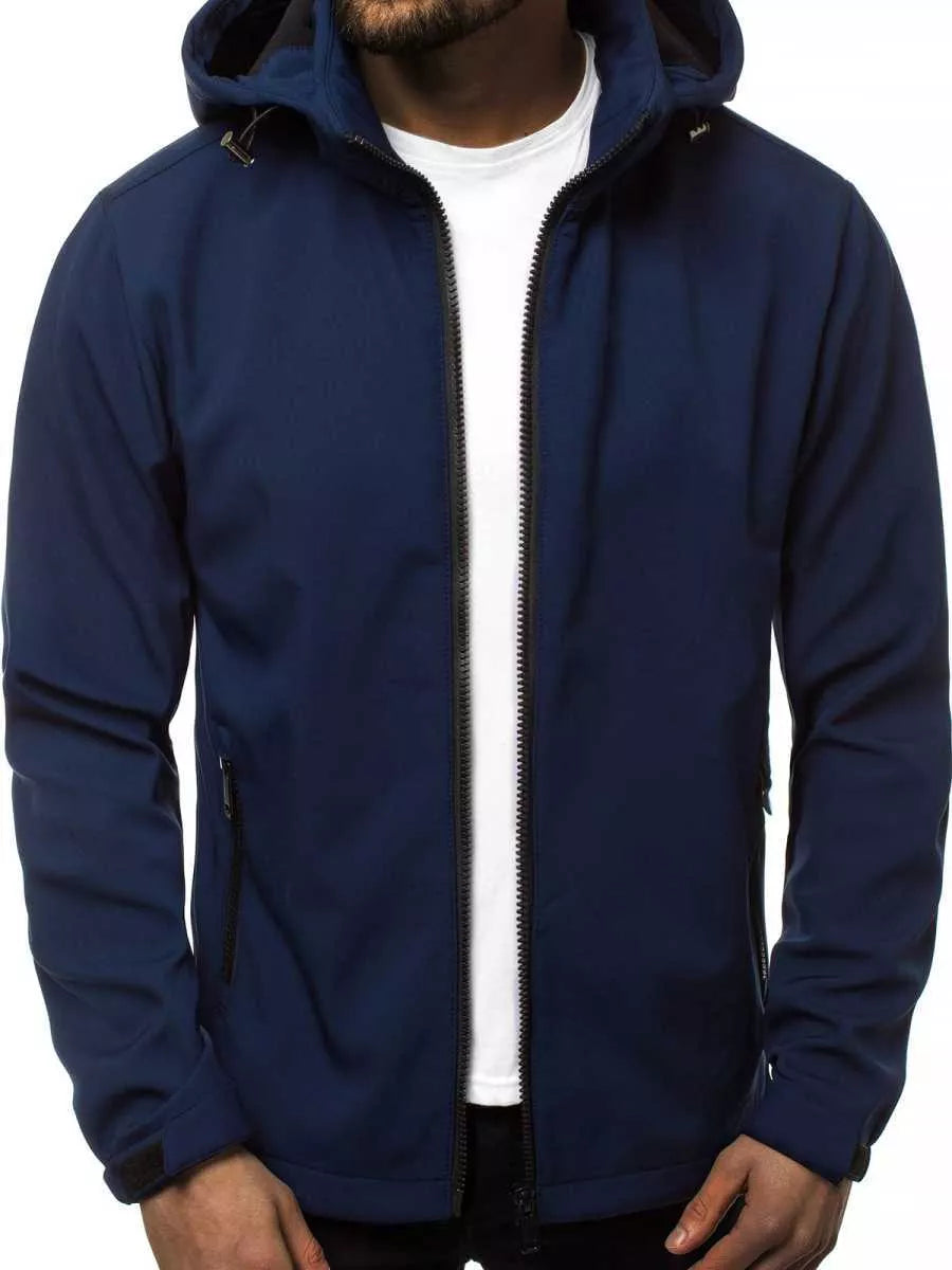 Tamsiai mėlyna vyriška striukė Gigor