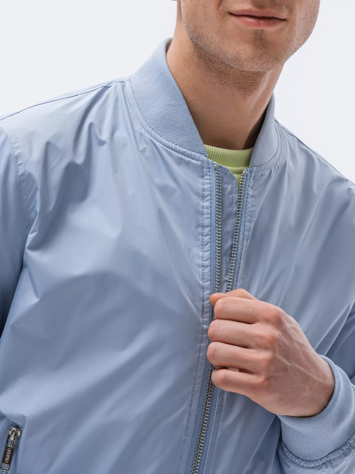 Vyriška šviesiai mėlyna striukė Cory