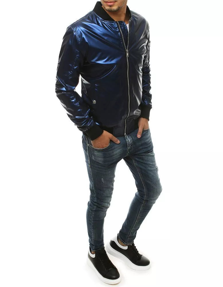 Vyriška tamsiai mėlyna bomber striukė Uvold