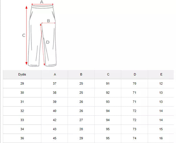 : Vyriški mėlynos spalvos džinsai Rolet
