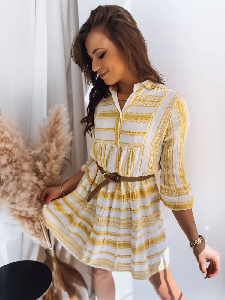 Geltonos spalvos suknelė Amor