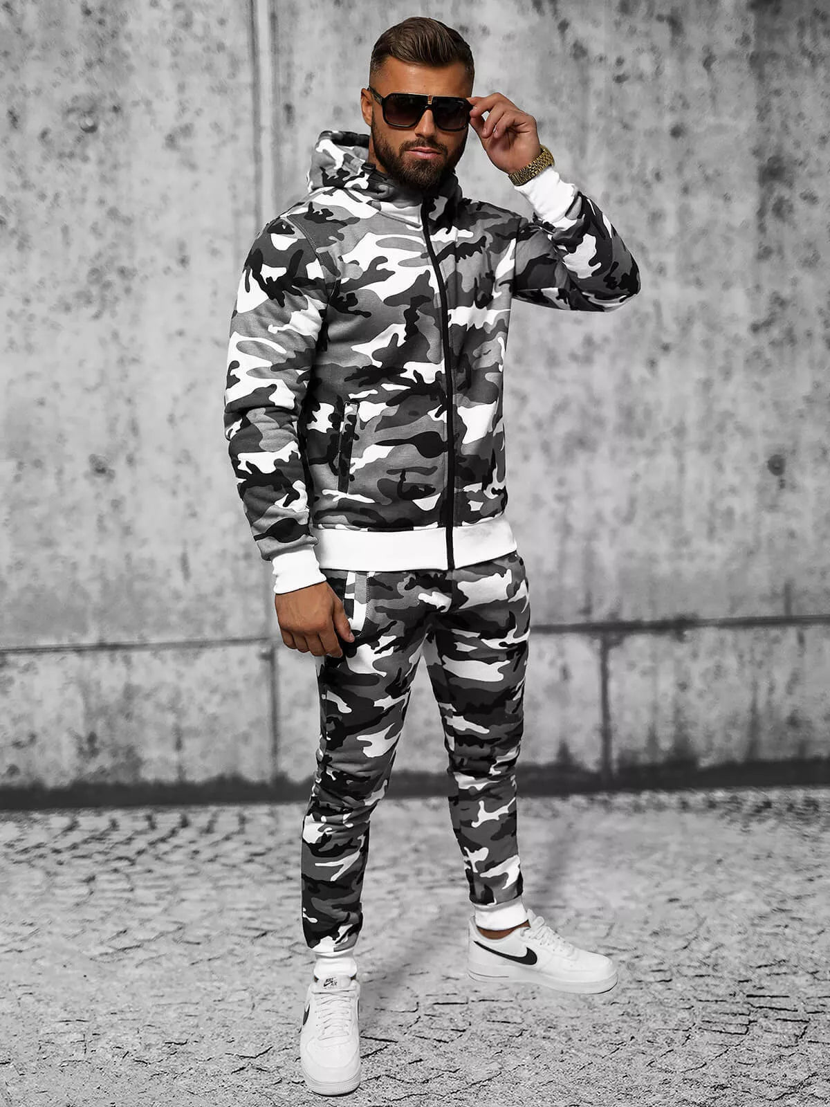 Pilkas sportinis komplektas Army