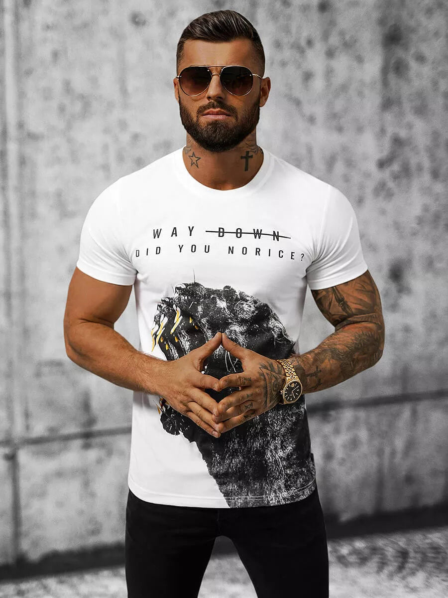 Balti marškinėliai Norik