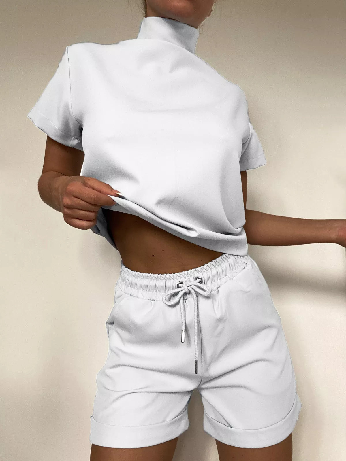 Baltas moteriškas komplektas Felicia