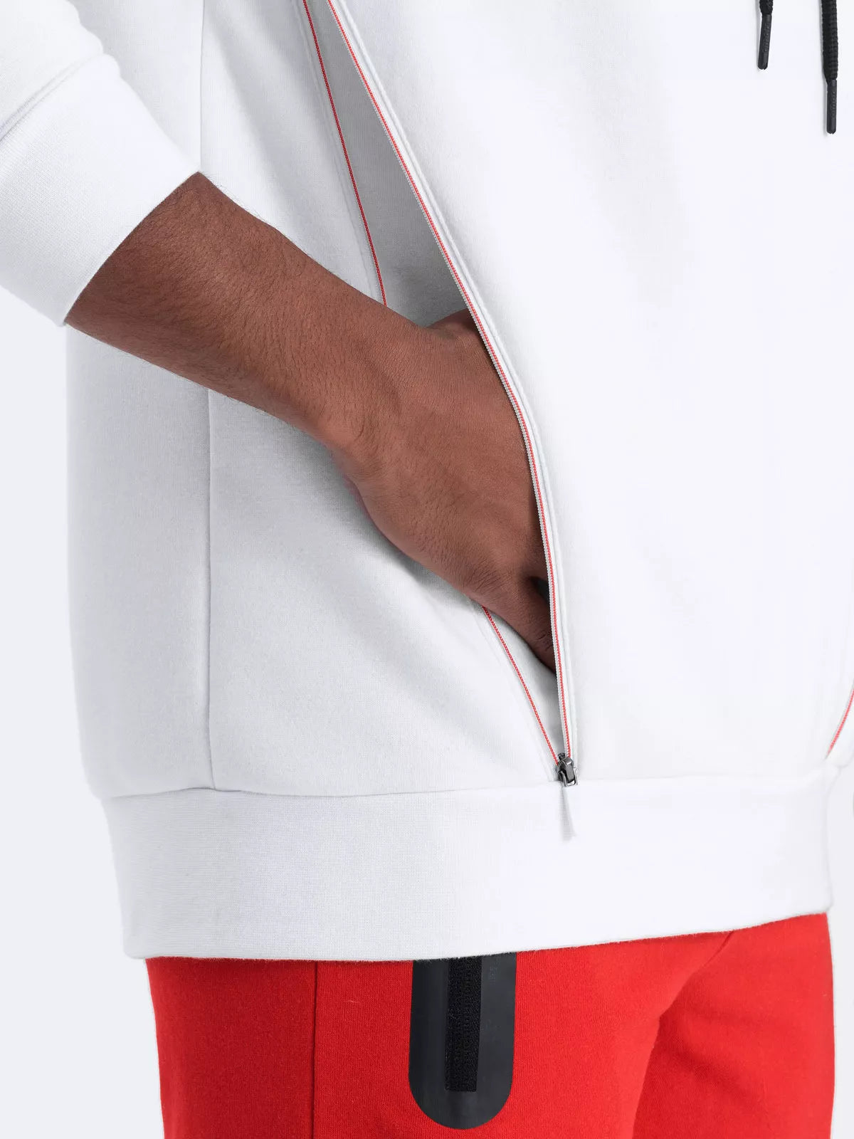 Baltas vyriškas džemperis Runo