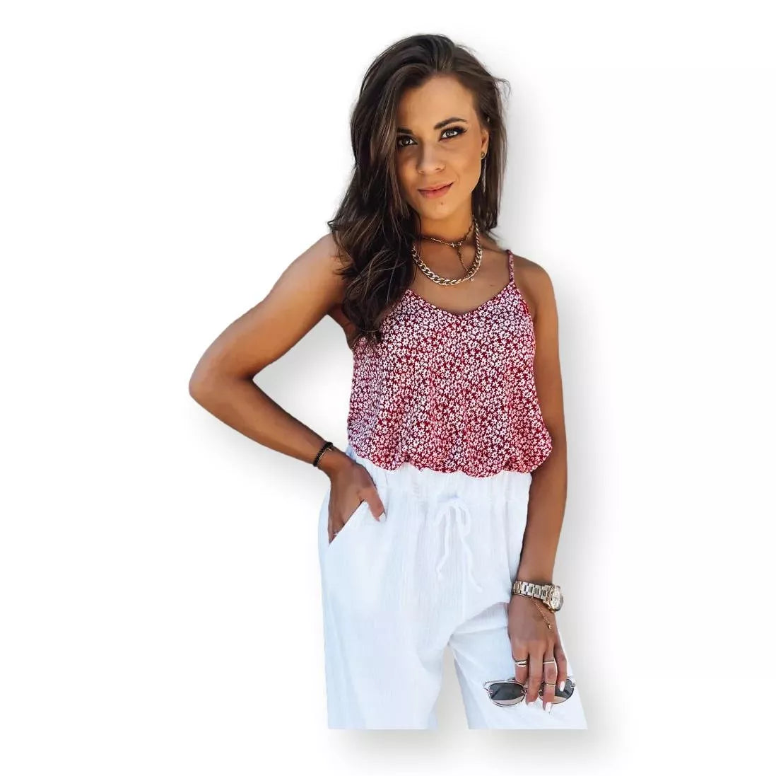 Palaidinė raudona Hana