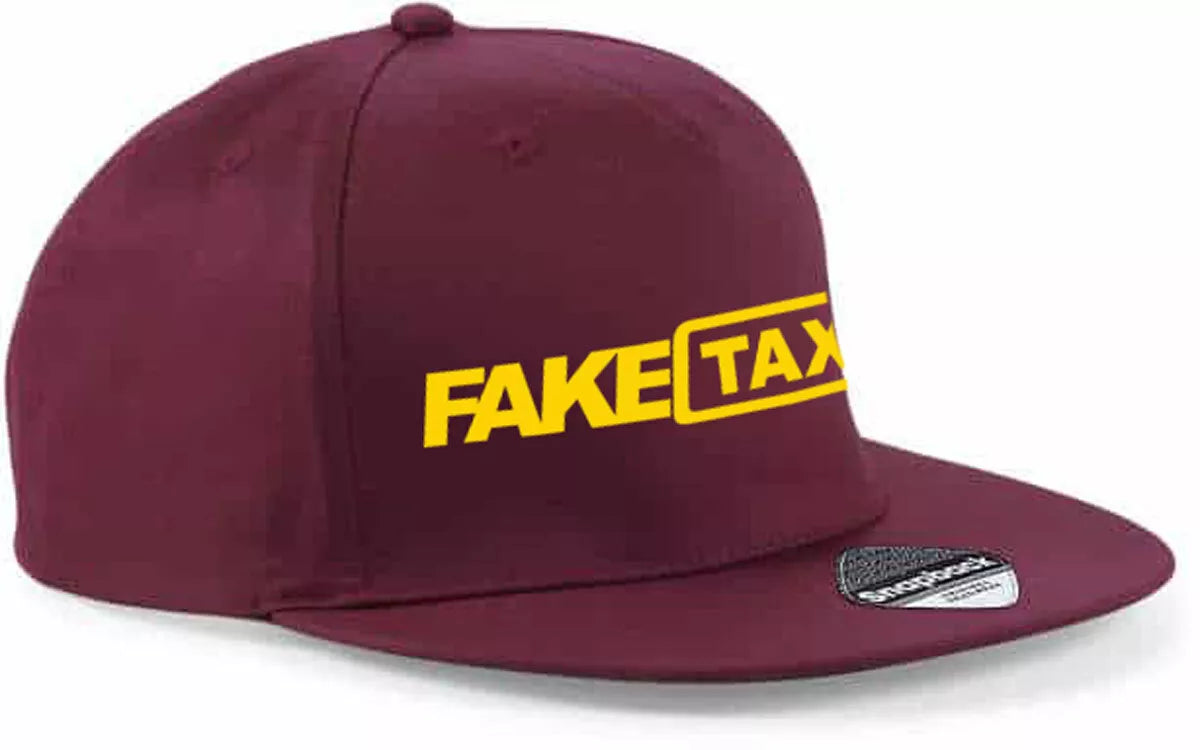 Bordo FullCap kepurė FakeTaxi