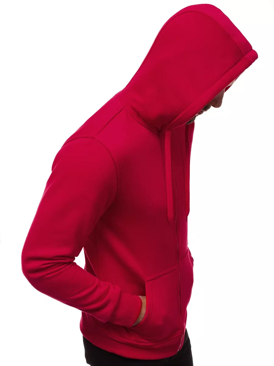 Bordo spalvos džemperis Lore